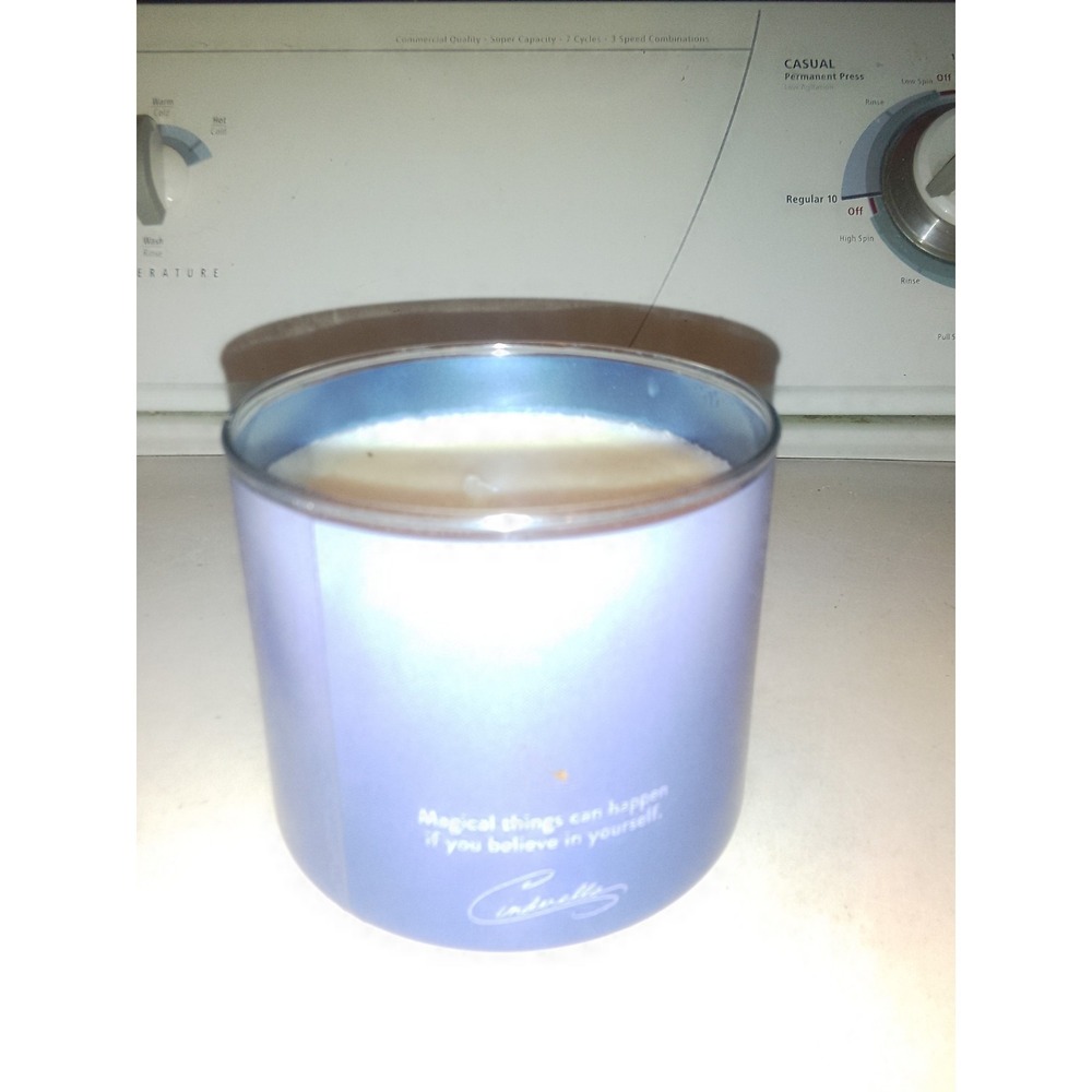 Bath & Body Works Disney Princess Cinderella Scented Candle Net Wt 14.5 Oz  2... - Picture 6 of 11